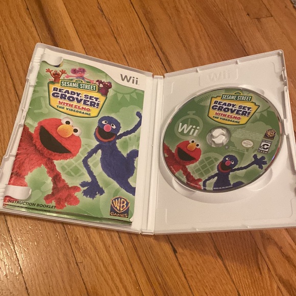 Warner Brothers Games Sesame Street Ready Set Grover Nintendo Wii Video Game - Picture 3 of 4